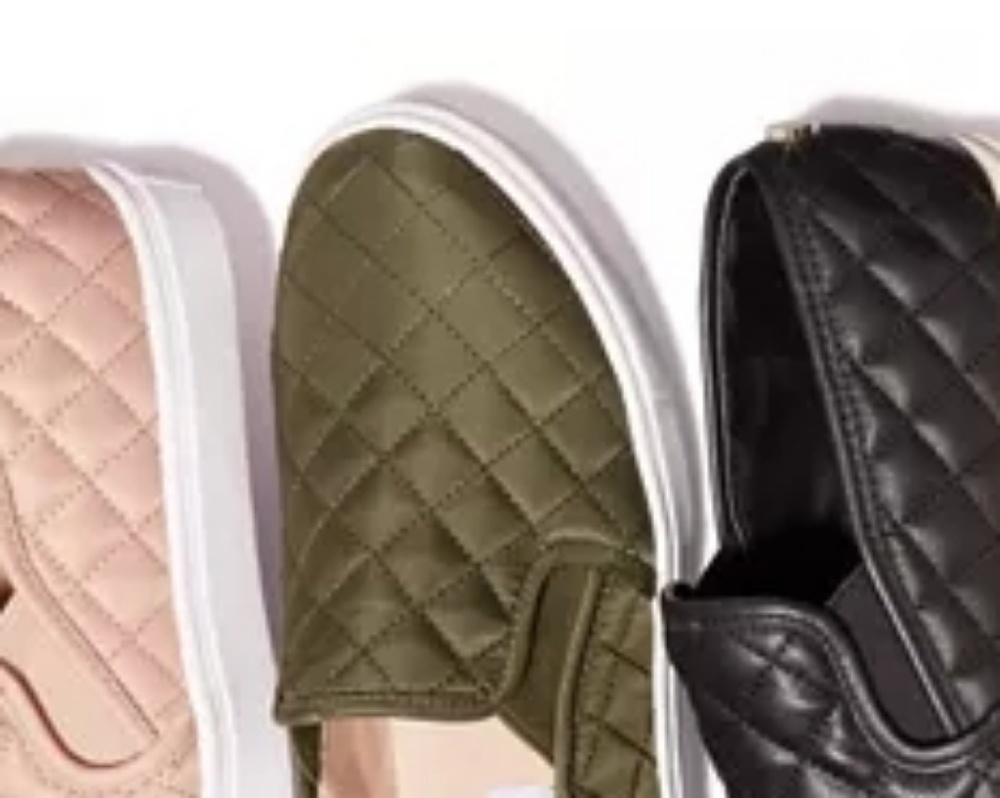 Quilted Slip-on Sneakers NWOT! - Picture 5 of 8